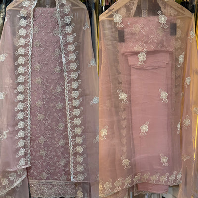 PEACH ORGANZA